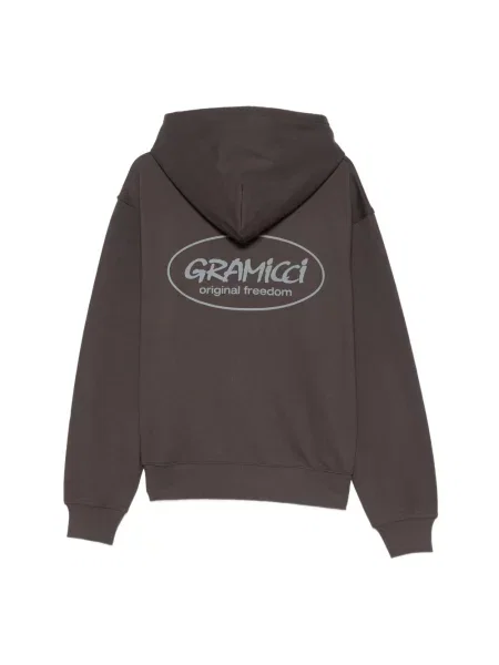 Bluza z kapturem Gramicci z kapturem brązowa