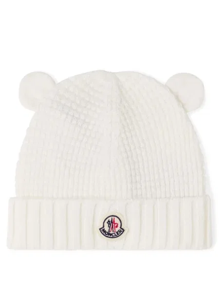 Gyerek sapka Moncler Enfant fehér