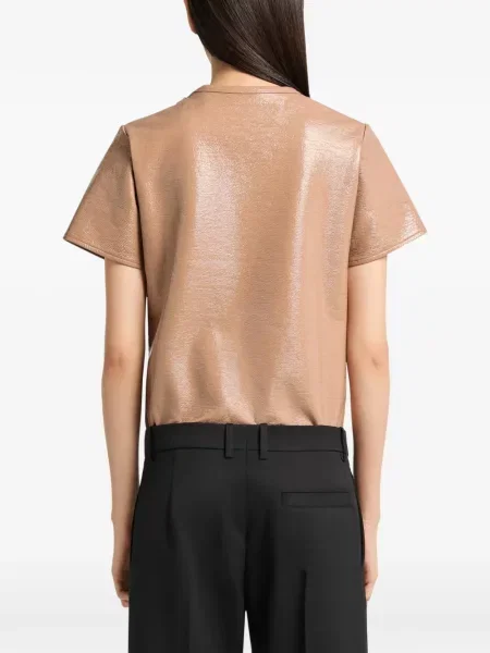 Тениска Courreges бродирана