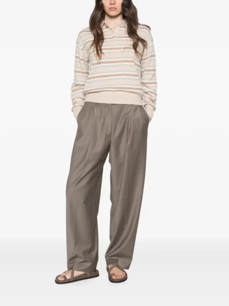 Pantaloni Cordera de lână gri