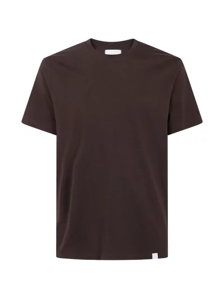 Tricou Woc cu decolteu rotund maro