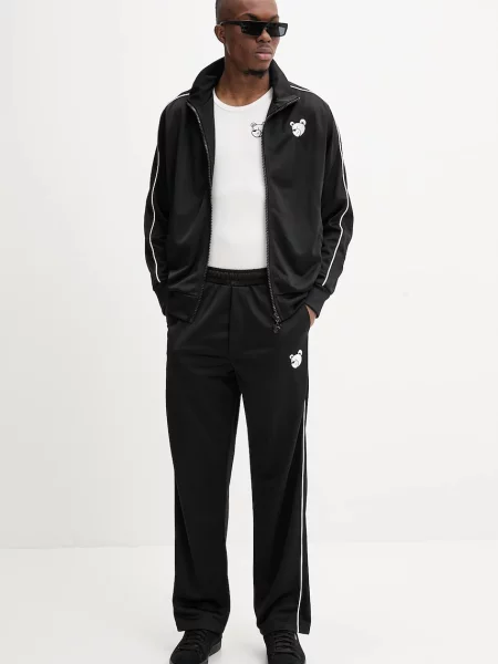 Спортивні штани Inbetweeners з аплікацією чорний