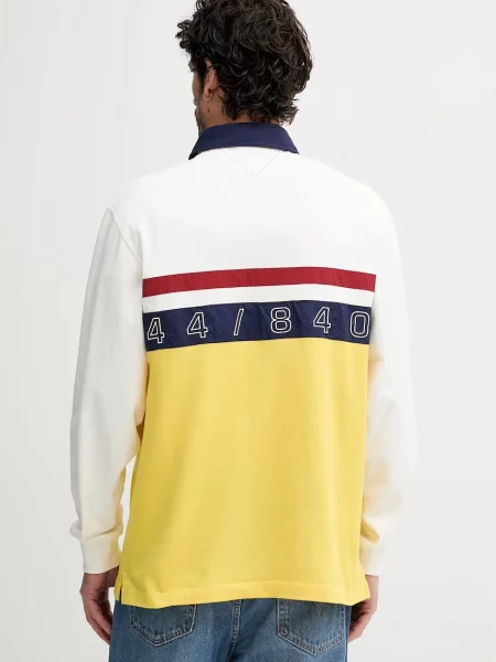 Mikina Tommy Hilfiger SAILING vzorovaná bílá
