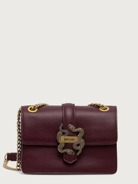 Just Cavalli geantă crossbody pentru femei cu imitație de piele roșu