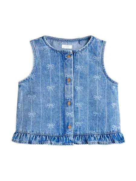 Next Vesta denim / svetlomodrá modrá