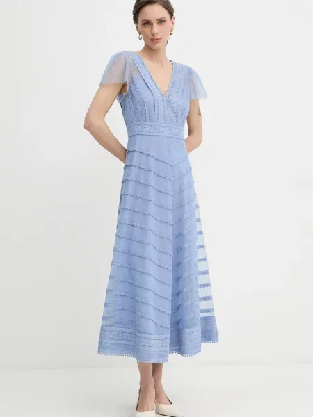 Luisa Spagnoli sukienka Prontezza niebieska