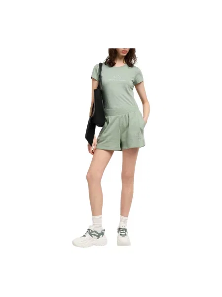 Tricou Eax verde