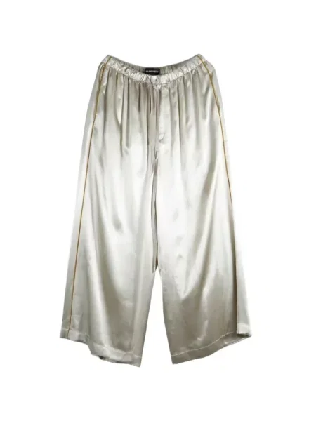 Pantaloni palazzo Ann Demeulemeester cu cordon