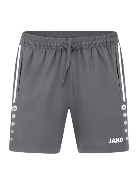 JAKO Sportske hlače siva bijela