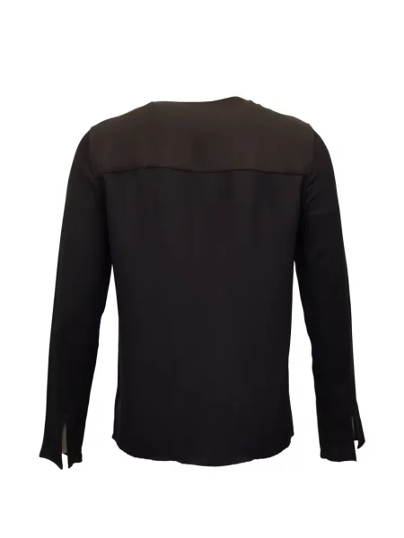 Bluză Theory de mătase lungă negru