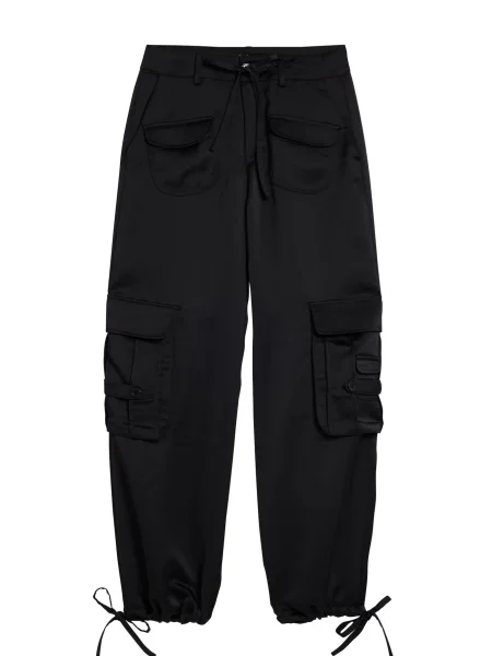 Desigual Cargo hlače crna