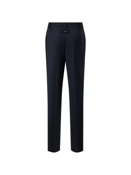 Pantaloni Pinko de lână albastru