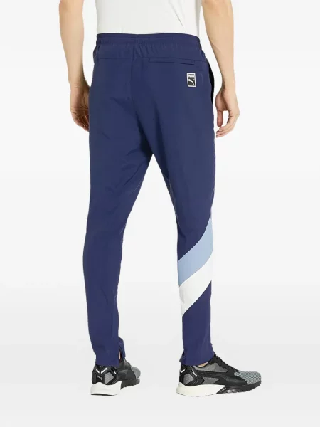 Pantaloni Puma alergare albastru