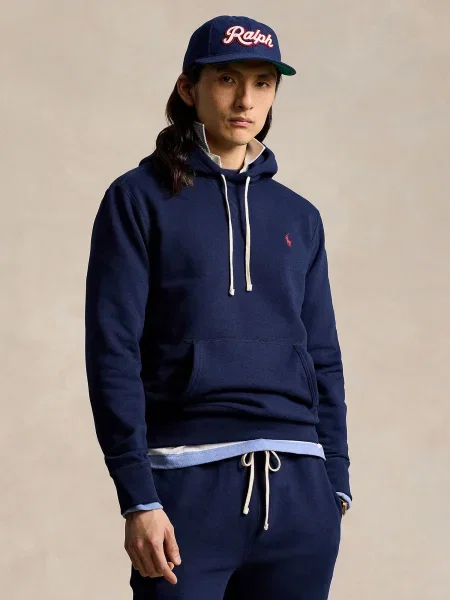 Džemperis su gobtuvu Polo Ralph Lauren balta