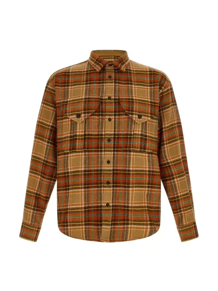 Koszula Dsquared2 pomarańczowa