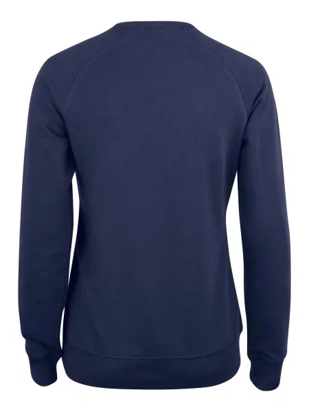 Clique Premium OC Roundneck bluza z bawełny organicznej – dark navy niebieska