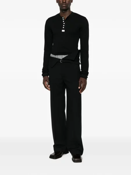 Lung tricou Magliano negru