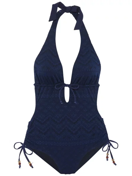 LASCANA Costum de baie întreg / marin albastru