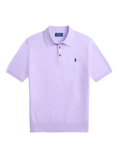 Ριγέ δερμάτινος κάλτσες Polo Ralph Lauren με κορδόνι μαύρο