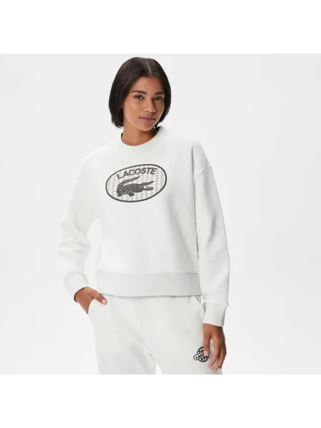Lacoste Bluza Lacoste biała