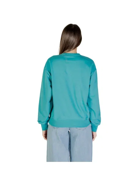 Geacă de blugi Calvin Klein Jeans albastru