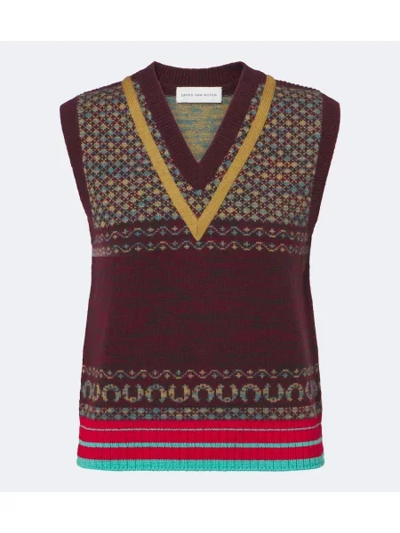 Vestă Dries Van Noten de lână