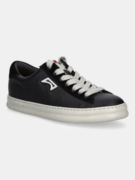 Sneakerși Camper din piele negru