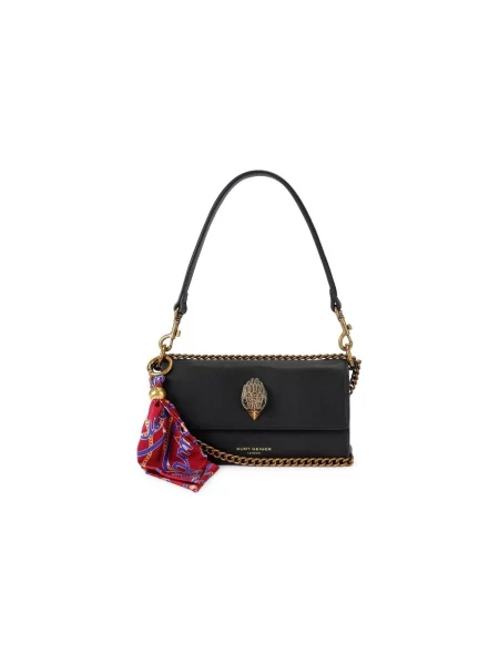Kurt Geiger London geantă pentru femei din piele SLOANE negru