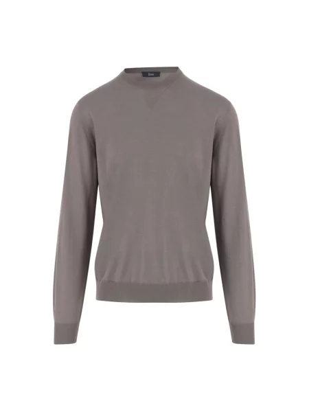 Sweter Herno wełniany beżowy