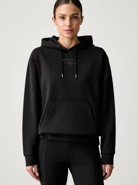 Puma hanorac cu glugă pentru femei cu CLASS negru
