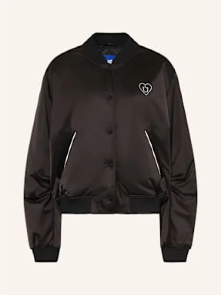 Kurtka bomber Hugo Blue czarny