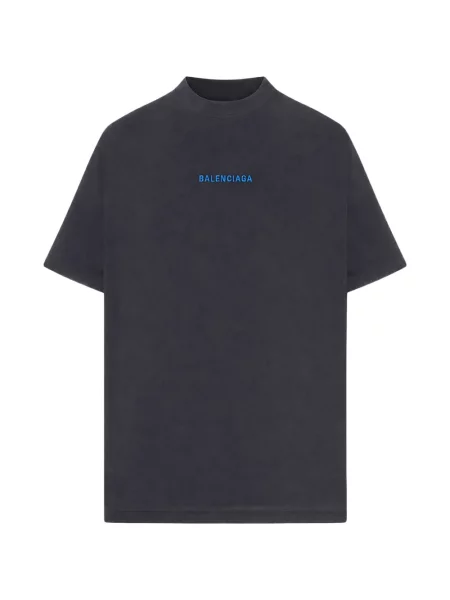 Tricou Balenciaga cu autograf negru