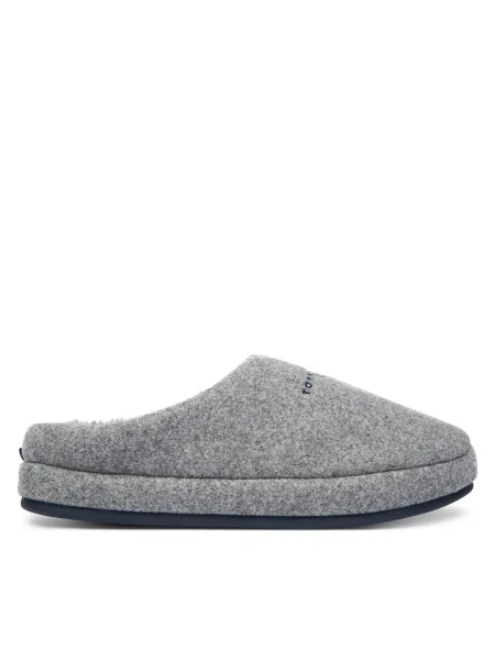 Пантофи Tommy Hilfiger FELT HOUSE SHOE сиво