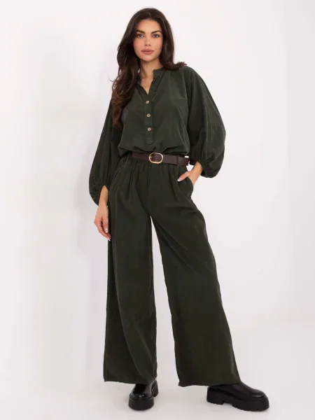 Cămașă Italy Moda kaki