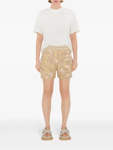 Šilkinės raštuotos šortai Burberry