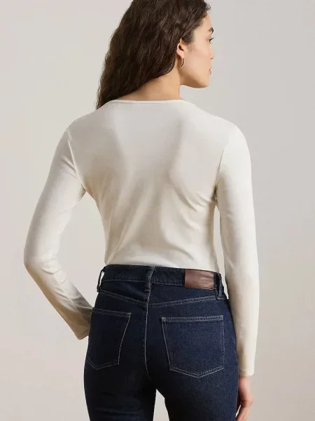 Bluză Lauren Ralph Lauren alb