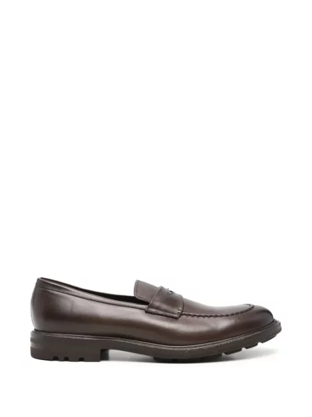 Pantofi loafer Fratelli Rossetti din piele maro