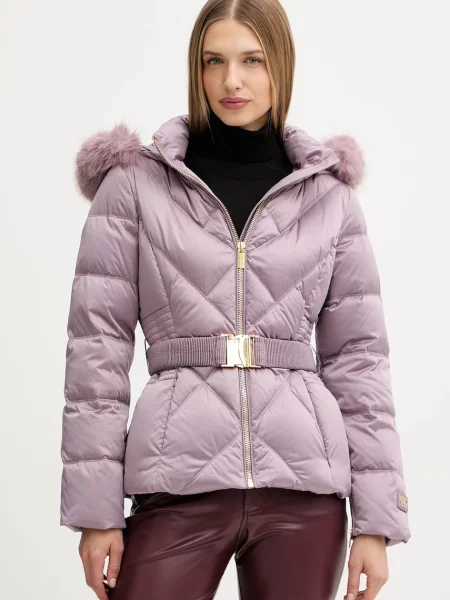 Marciano Guess kurtka puchowa ELLY zimowa różowy