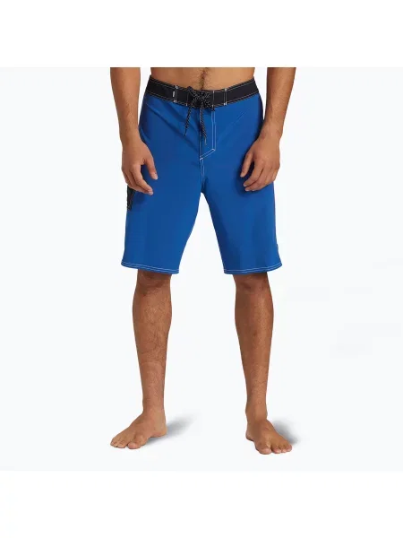 Мъжки къси панталони за плуване Saturn Solid Monaco Blue на Quiksilver синьо