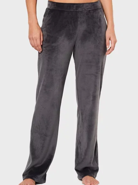 Велюровая пижама Etam серая