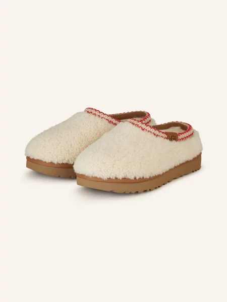 Ugg Pantofle Tasman Maxi Curly režná