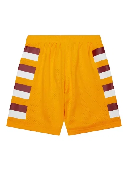 Csíkos rövidnadrág Mitchell & Ness sárga