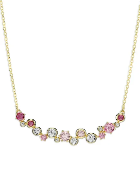 Colier Swarovski de cristal auriu