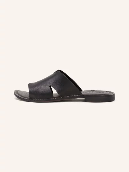 Kožené pantofle Astorflex Haichflex černá