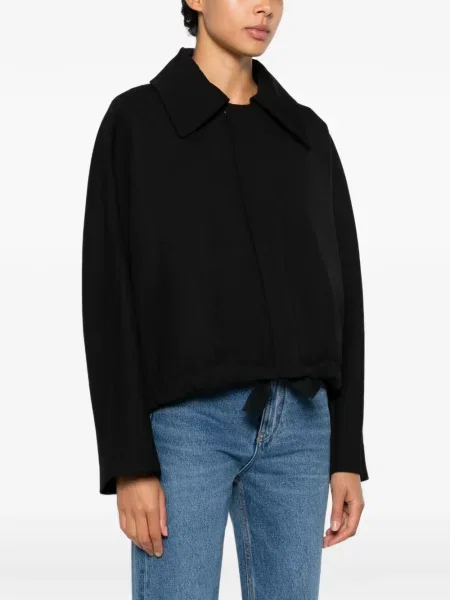 Geacă Victoria Beckham de lână negru