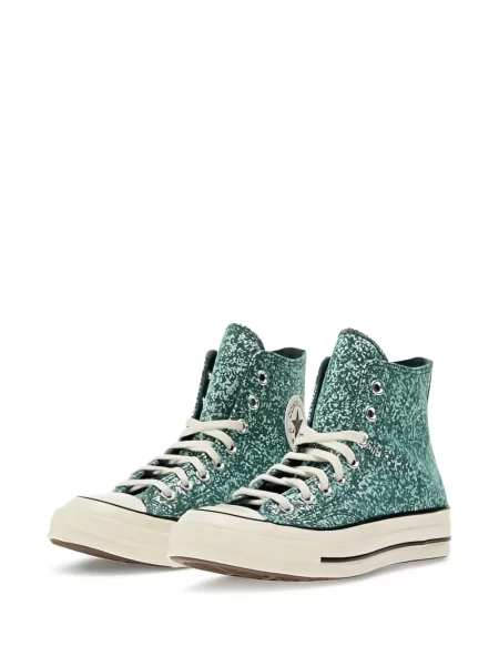 Sneakerși Converse Chuck 70 cu platformă verde