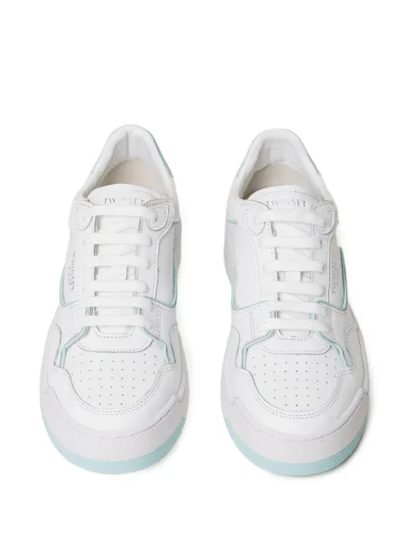 Sneakerși Twinset chunky alb