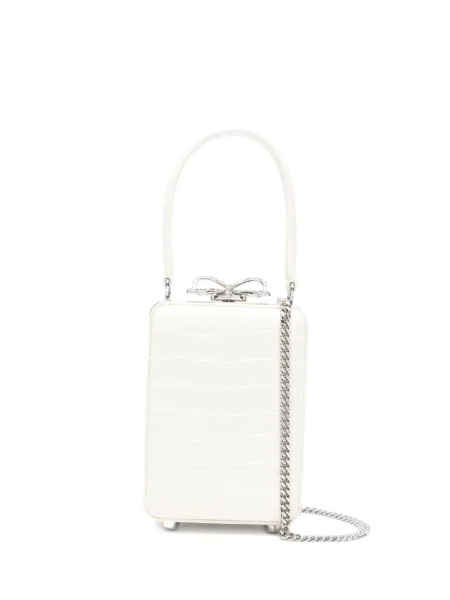 Geanta de piele Self-portrait din piele