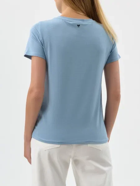 Футболка Weekend Max Mara блакитна