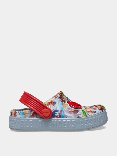 Дитяче Сабо Crocs синтетичний сірий